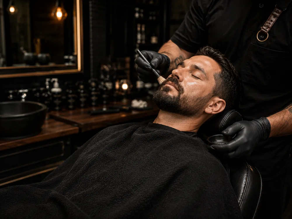 Pelling facial masculino